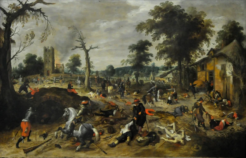 plundering of the village of Wommelgem in 1589